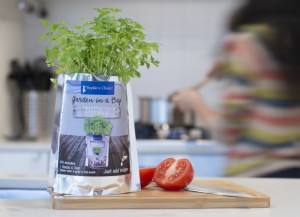 Garden-in-a-bag is a new pouched product concept developed by RollsPack.